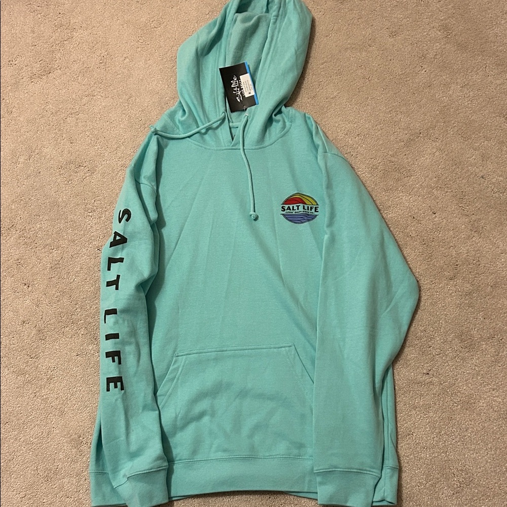 Salt Life Aqua Pullover Hoodie